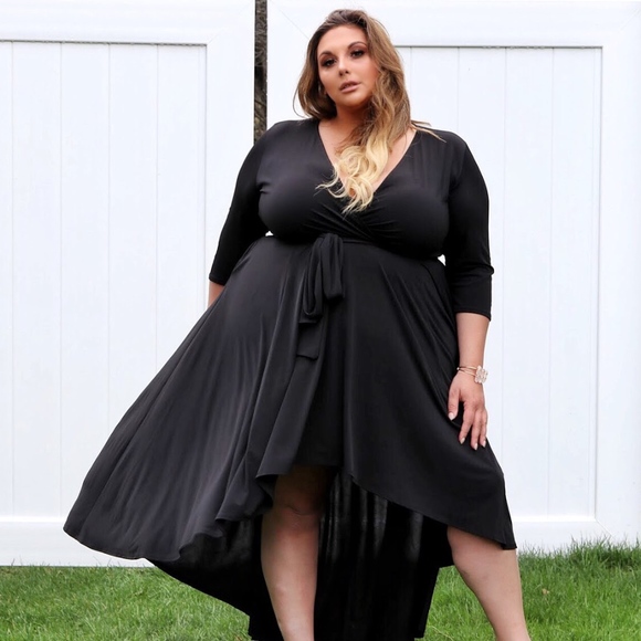 Plus Size ‘Goddess’ High Low Dress - Picture 5 of 7
